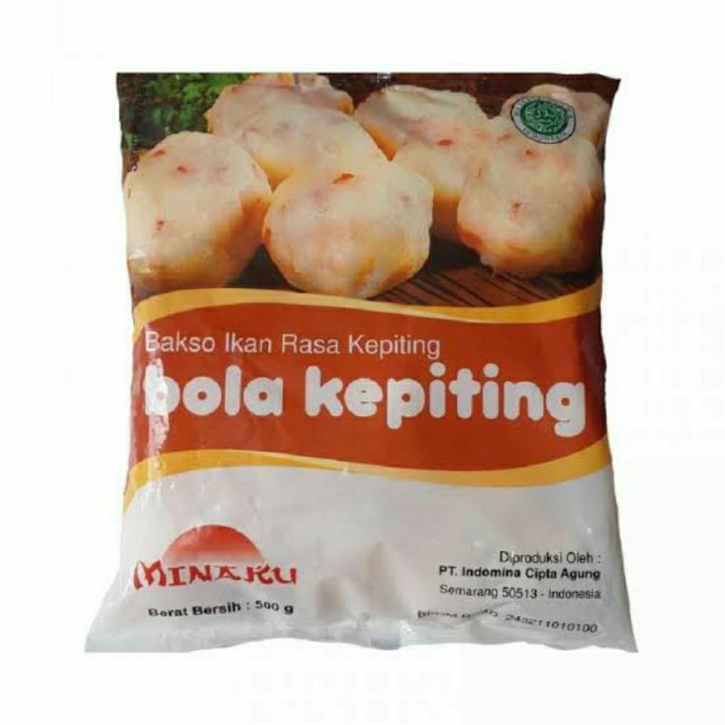 

Minaku Bola Kepiting 500 gr
