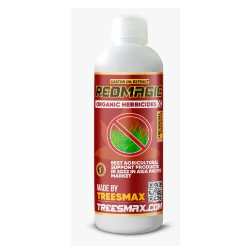 Red Magic Organic Kontak Racun Obat Pembasmi dan Pembersih Tanaman Rumput liar Gulma