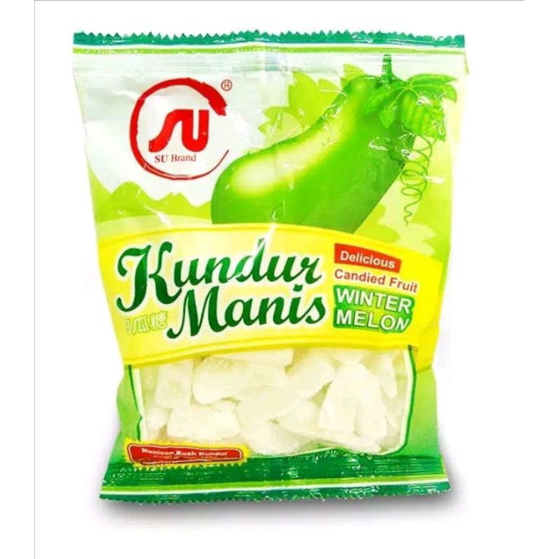 

250gram manisan buah kundur kering, winter melon, tang kue, gula kundur