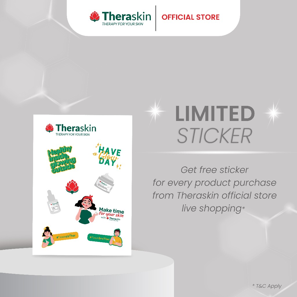 

[MEMBERSHIP] Merchandise Theraskin Sticker