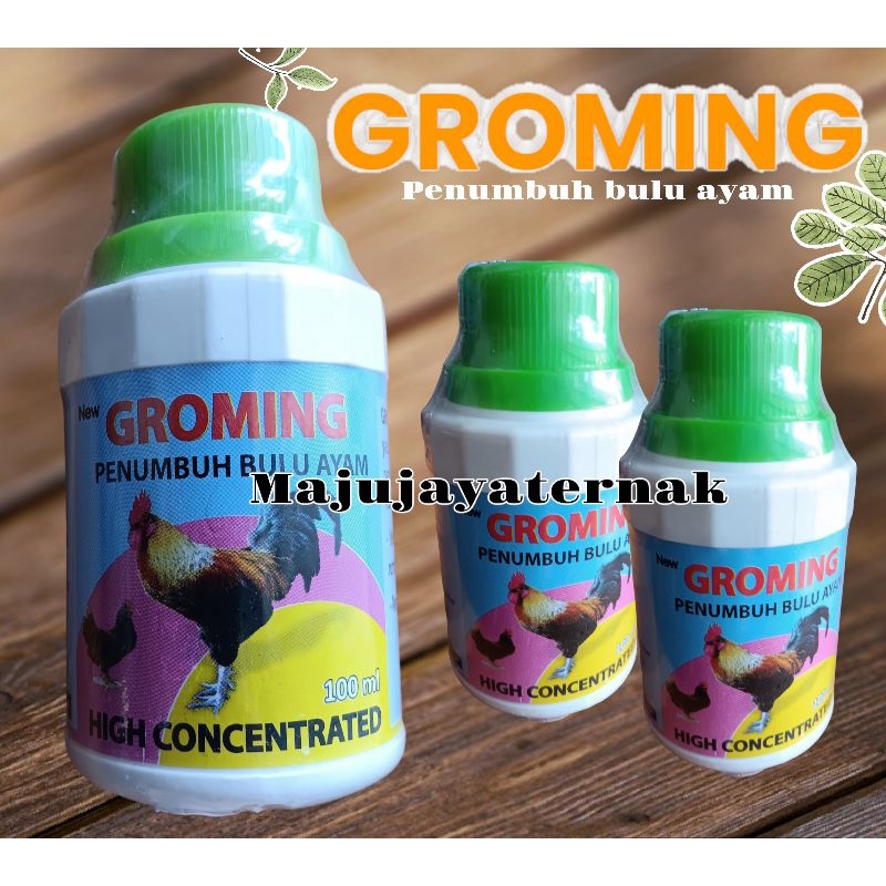 Groming penumbuh bulu ayam