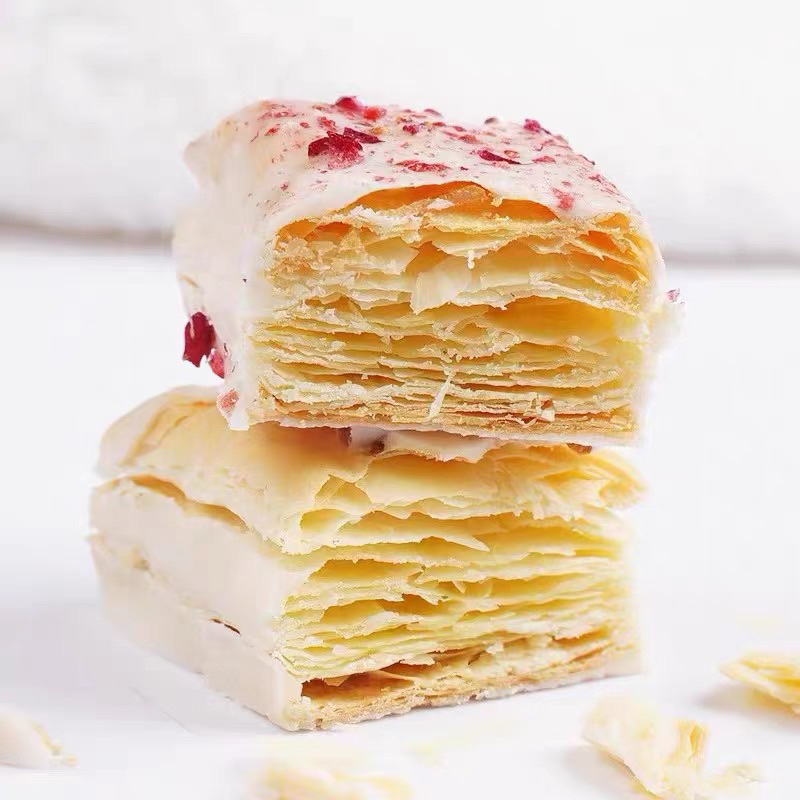 【HALAL】crepes almond/quaker/snack/千层酥/wafer almond