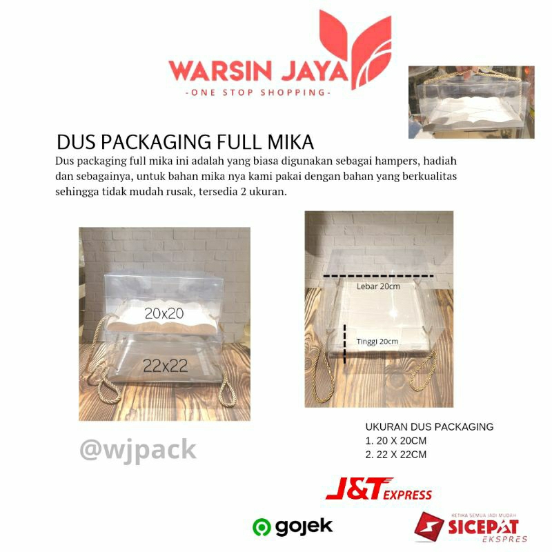 

DUS PACKAGING FULL MIKA ISI 10PC