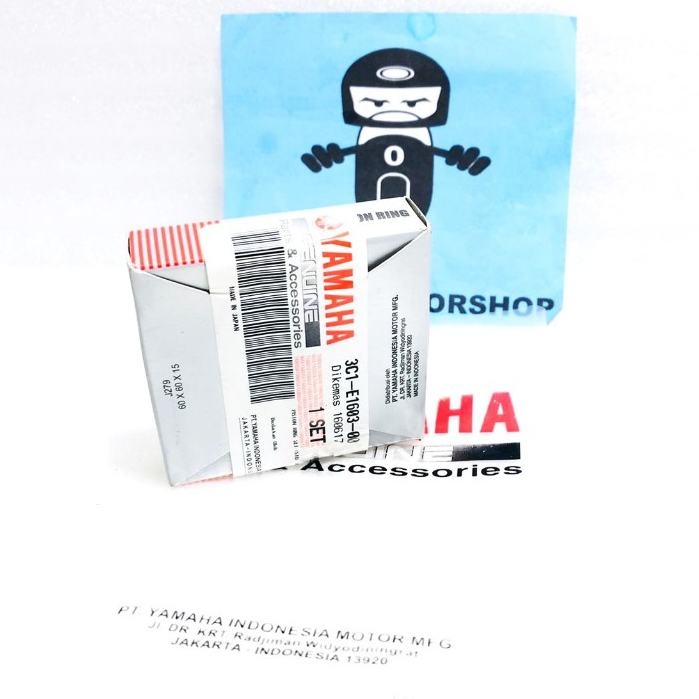 RING PISTON RING SEHER STANDAR 3C1 YAMAHA VIXION OLD VIXION NEW MX KING ORIGINAL YAMAHA