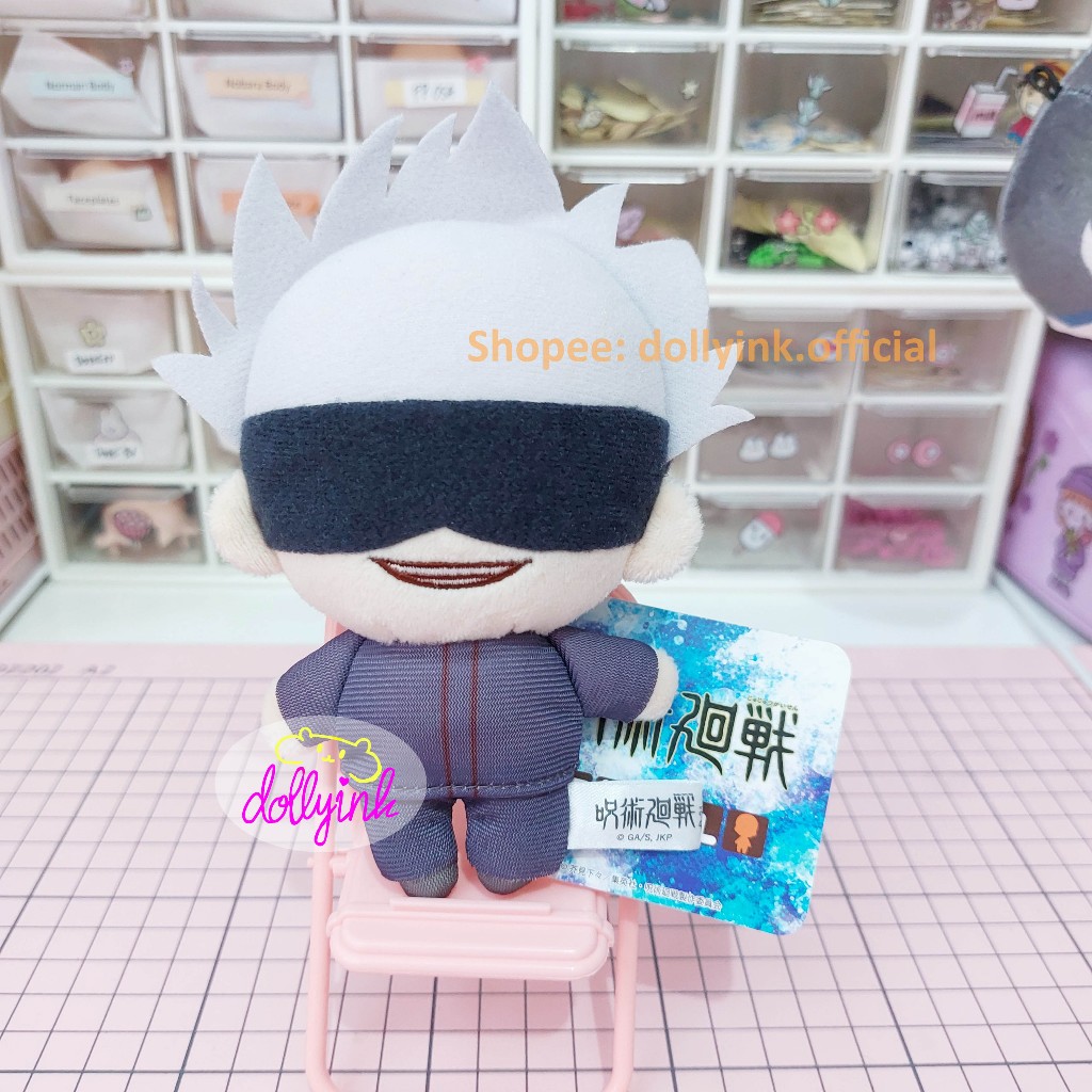[READY STOCK JAJANAN JP]Nitotan Jujutsu Kaisen Plush with Ball Chain Gojo Satoru