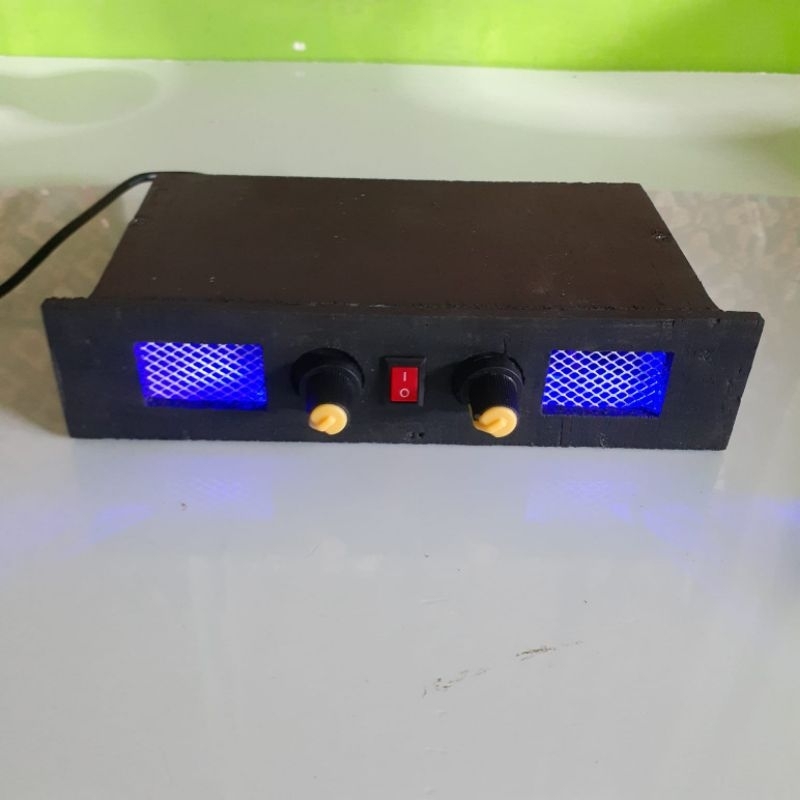 POWER AMPLIFIER 2 CHANNEL UNTUK MINIATUR