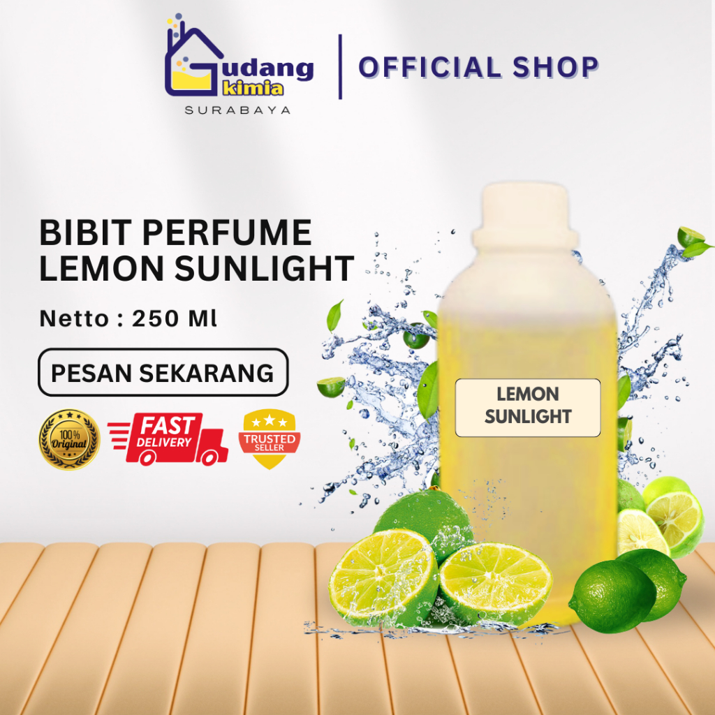 Biang Parfum / Bibit Parfum Lemon Sunlite 250 ML
