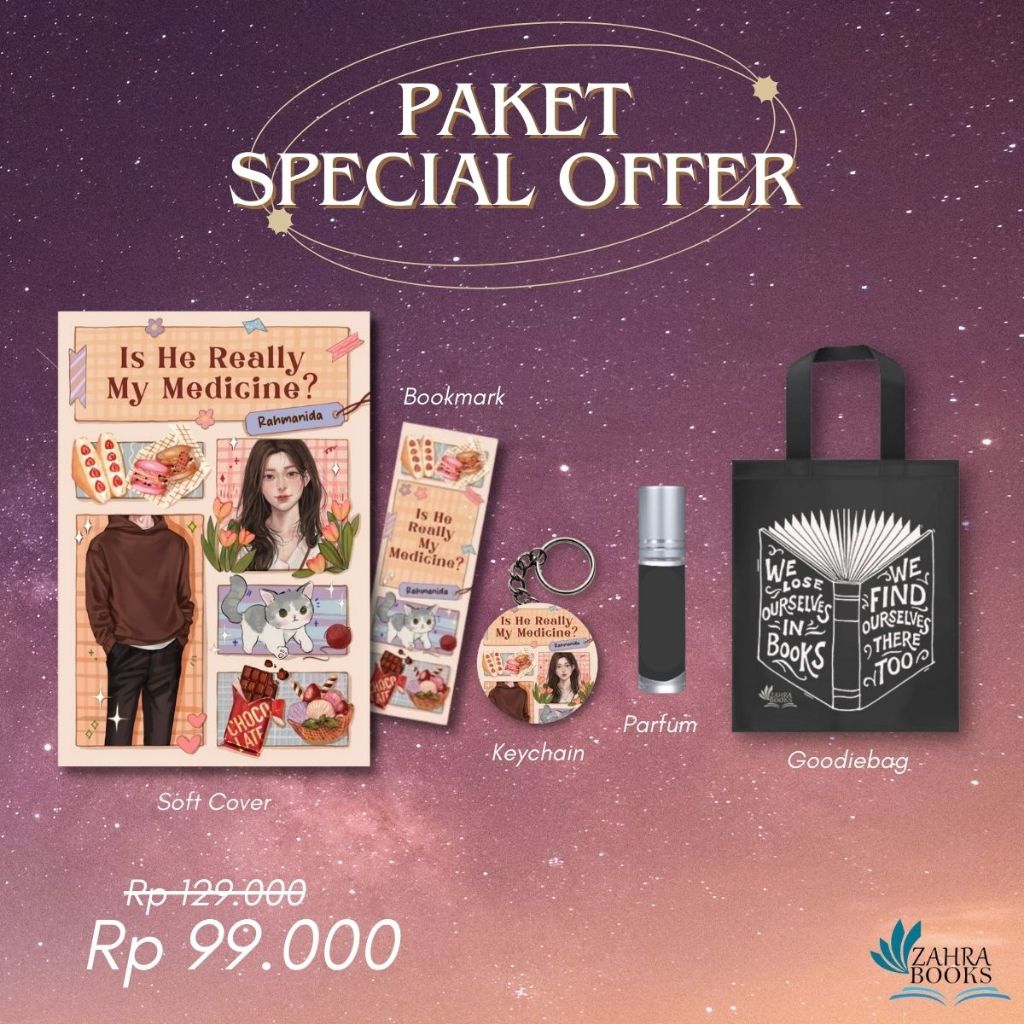 Novel Is He Really My Medicine?  - Rahmanida - Cloudbook Publising