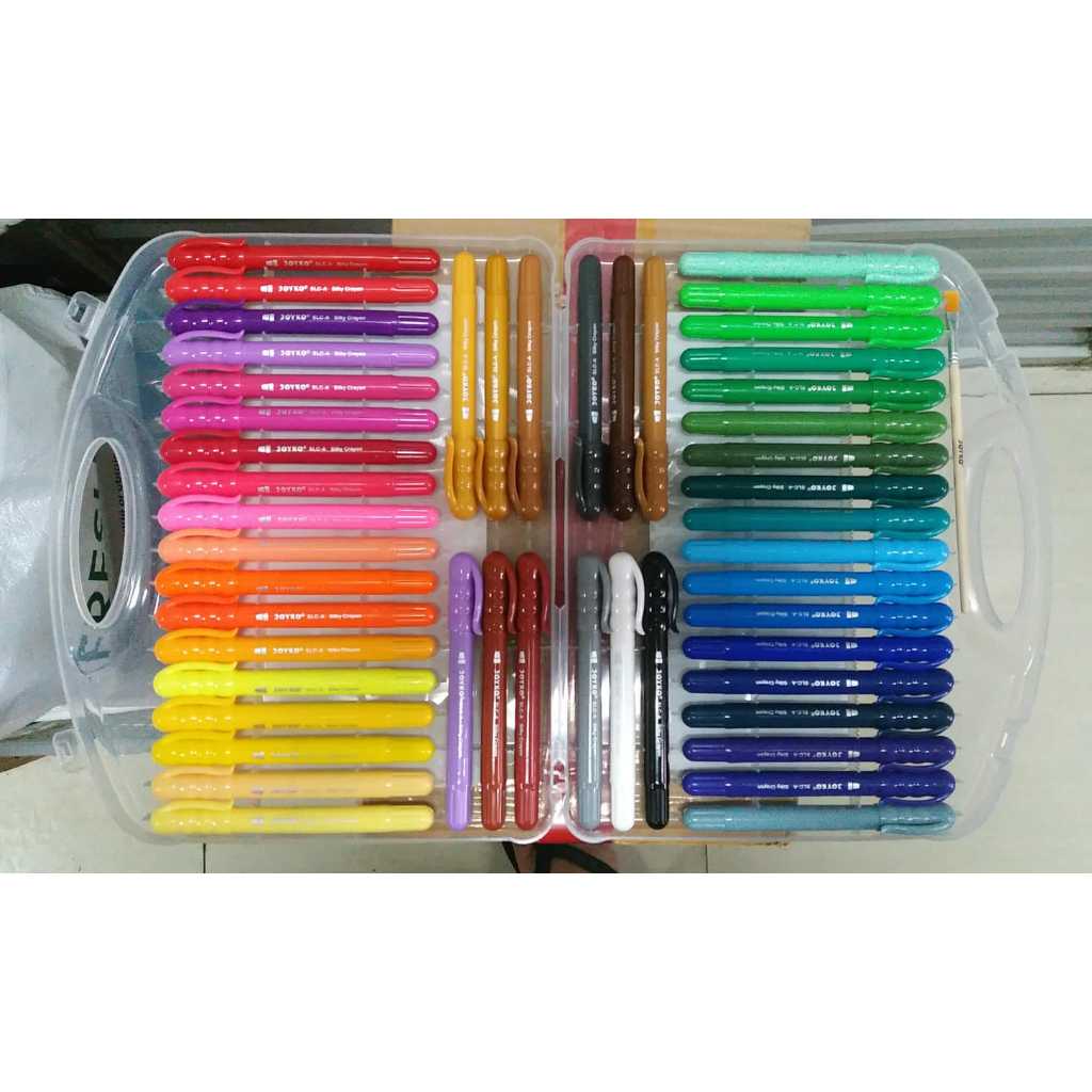 

mg Joyko Krayon Halus / Silky Crayon SLC-A-48 48Warna MURAH