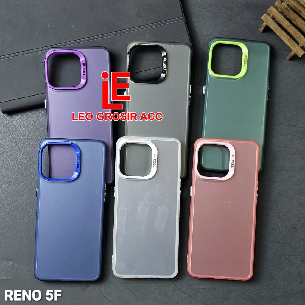 OPPO RENO 5F CASE SOCOOL CASE IMD HYBRID PLATE HOLOGRAM OPPO RENO 5F