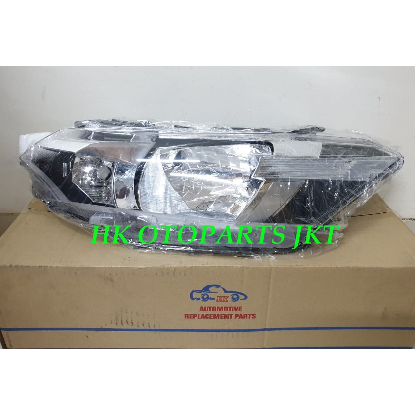 Headlamp Mika Lampu Depan Toyota Vios GEN3 Limo 2013 2014 2015 2016 2017 NHF