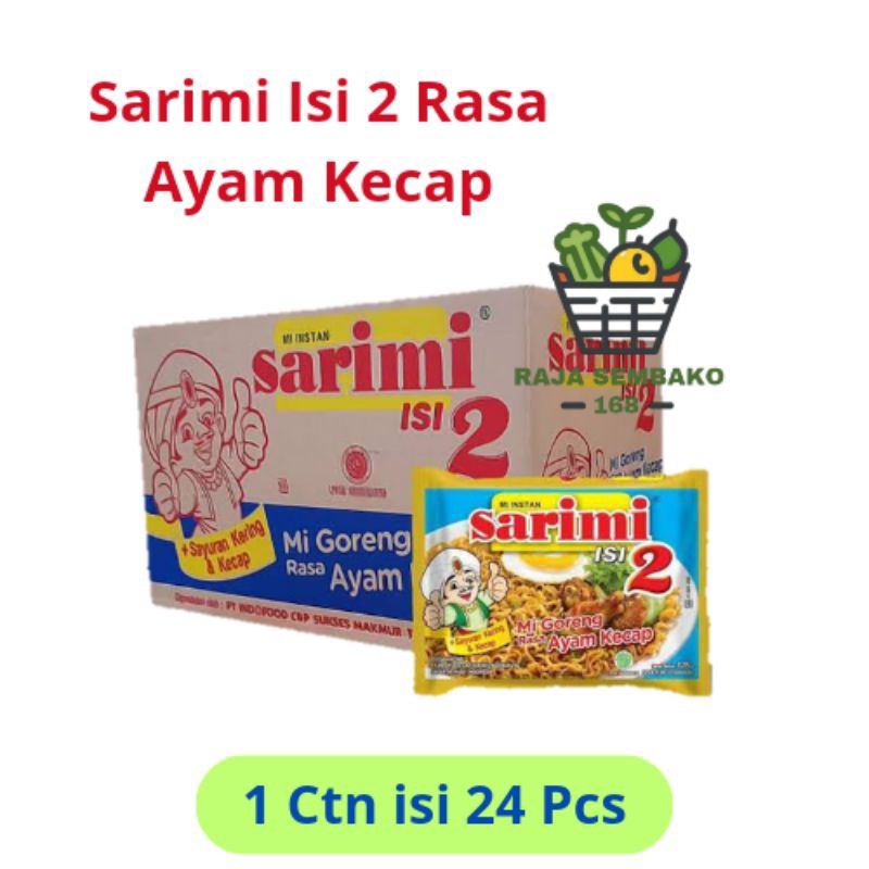 

Mie Instant Sarimi Isi 2 Rasa Ayam Kecap