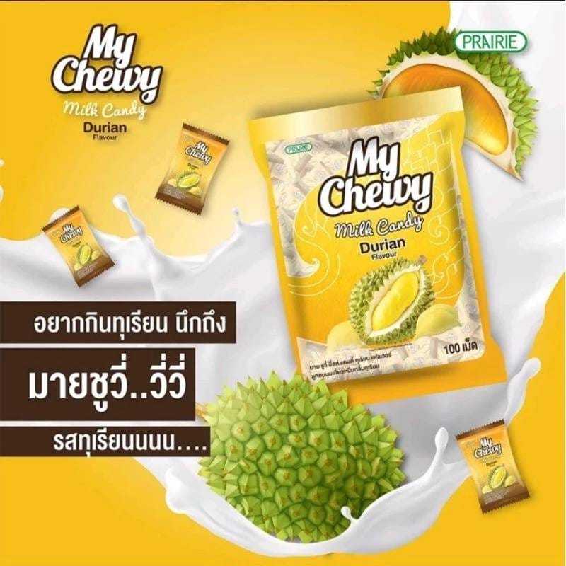 

COD My Chewy Milk Candy Permen Durian Thailand size 360 grm