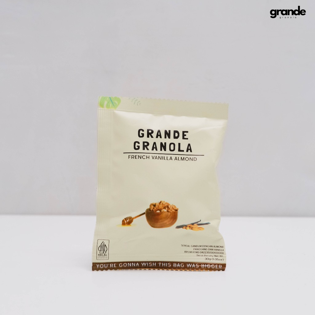 

Grande Granola French Vanilla Almond 30g