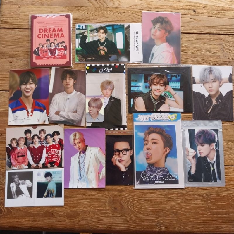 postcard polaroid Jaemin Jeno Johnny NCT DREAM Cinema NCT