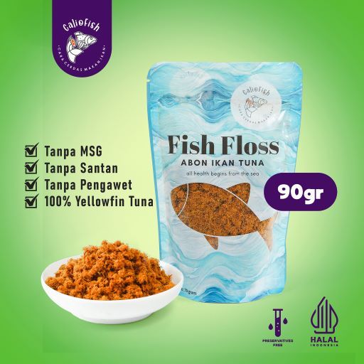 

Caliofish - Abon Ikan Tuna Original Crunchy | Abon Anak MPASI non MSG