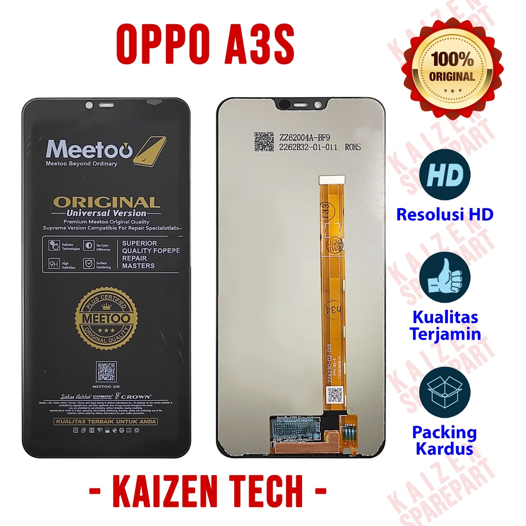 Lcd Oppo A3S Original Meetoo Quality Lcd Touchscreen Fullset Oppo A3s