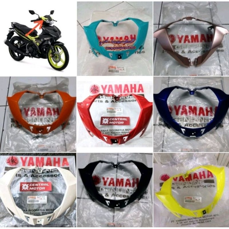 VISOR BATOK DEPAN MX KING NEW LED ORIGINAL