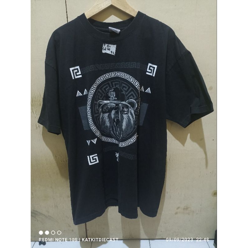 tshirt shaka wear beruang warna hitam