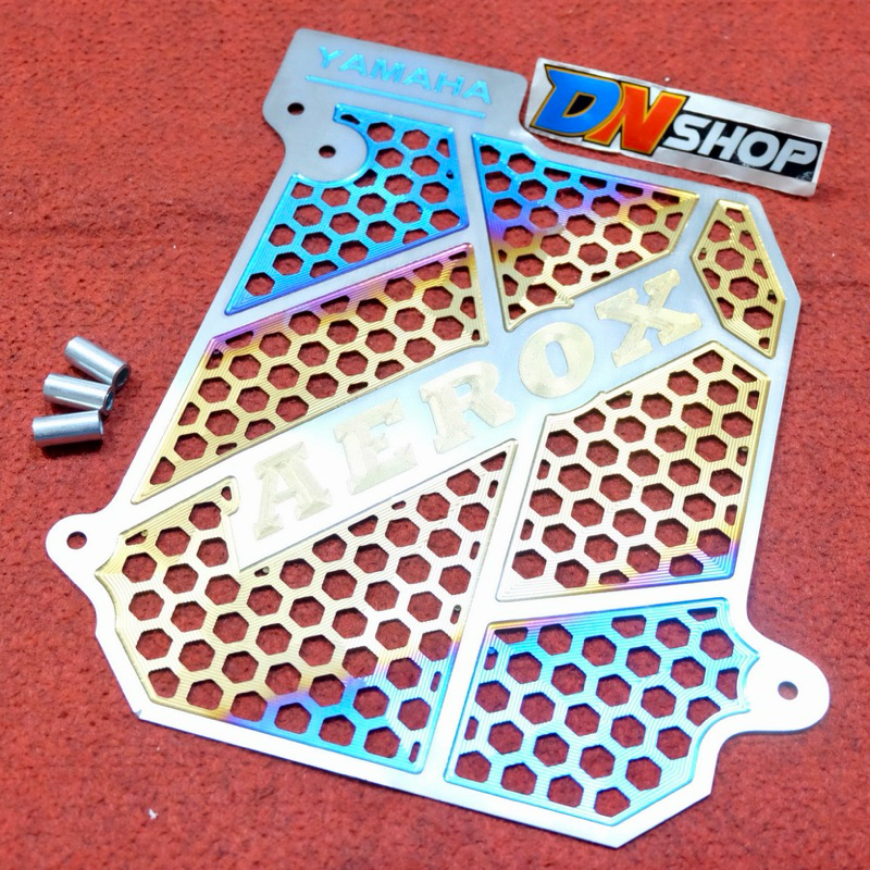 Cover radiator titanium aerox old new original vietnam