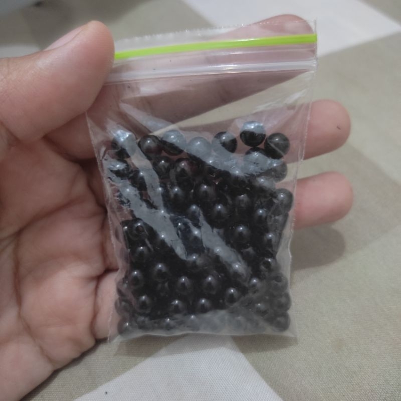 BEADS MANIK MUTIARA RINGAN 6mm banyak warna