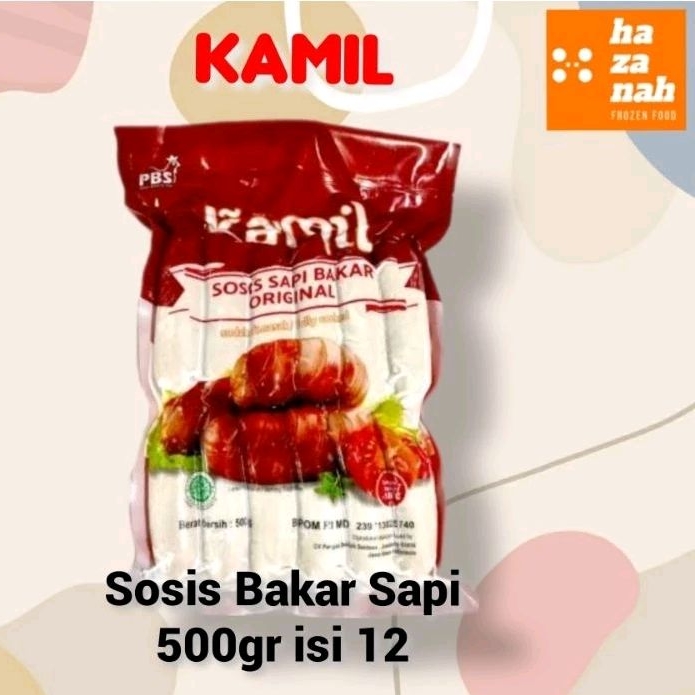 

Kamil Sosis Bakar (Sapi)