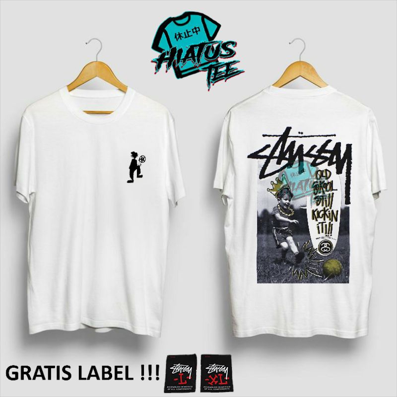 KAOS STUSSY PHOTO TEE NEW TSHIRT BOOTLEG SABLON DTG