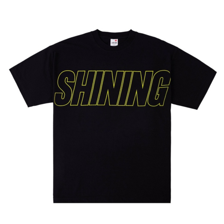 Shinning Bright Tshirt Rev - Black unisex