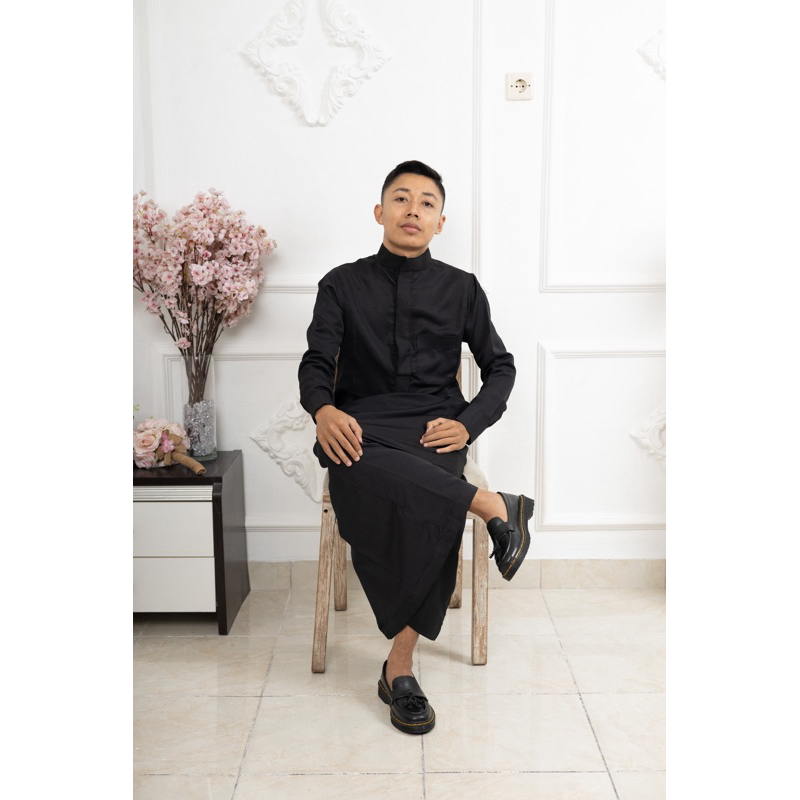jubah pria slimfit || gamis pria terbaru || thobe model slimfit azzikra premium
