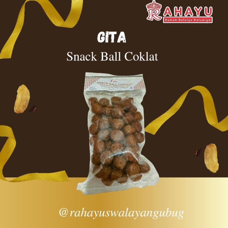 

SNACK BALL COKLAT 60 GR