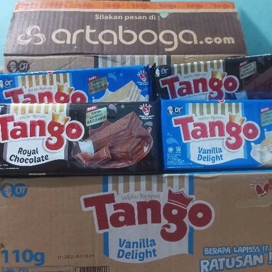 

Tango Wafer 120gr / 110gr Rasa Coklat & Vanila Delight