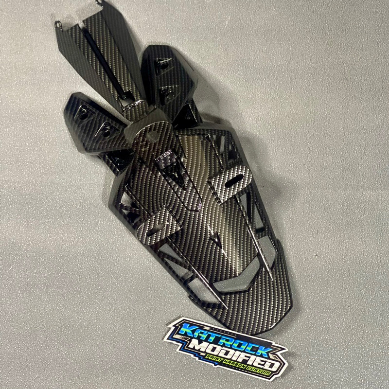 SPAKBOR CUSTOM COAK MX KING. SELEBOR BELAKANG LUBANG COAK CARBON MX KING 150 .TERBARU UNTUK MX KING 
