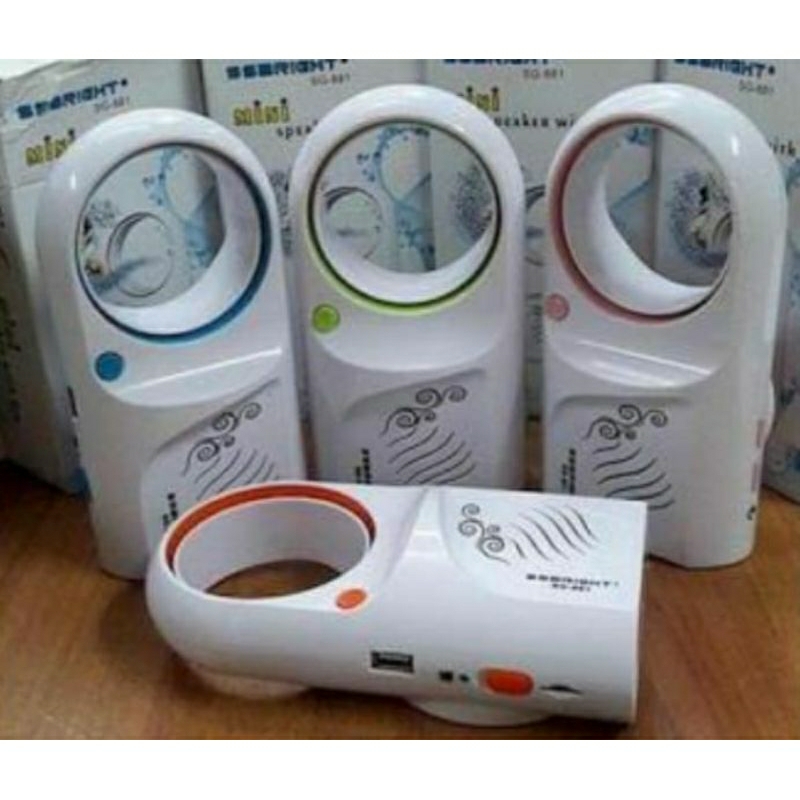 Speaker Mini Kipas Angin SSBRIGHT SG-881
