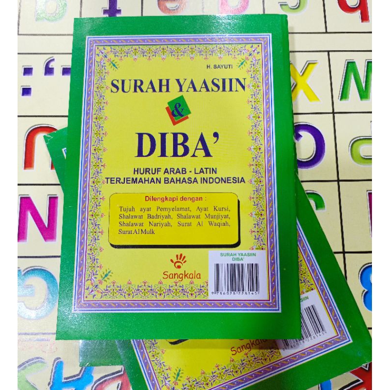 Buku Yasin Dan Diba' A5 HVS Yasin Dan Dibak/Berzanji/Maulid Dibak
