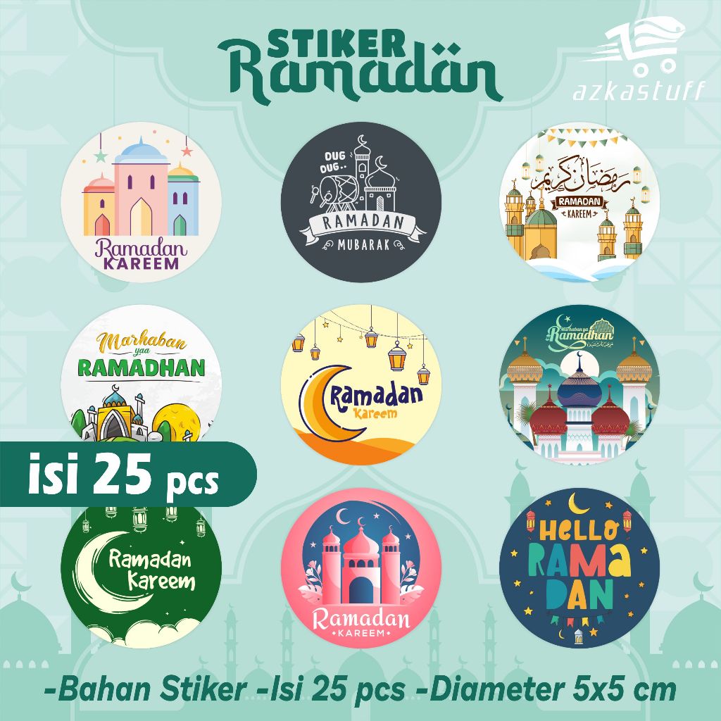 

STIKER RAMADHAN - STIKER HAMPERS STICKER HAMPERS HIASAN HAMPERS RAMADHAN