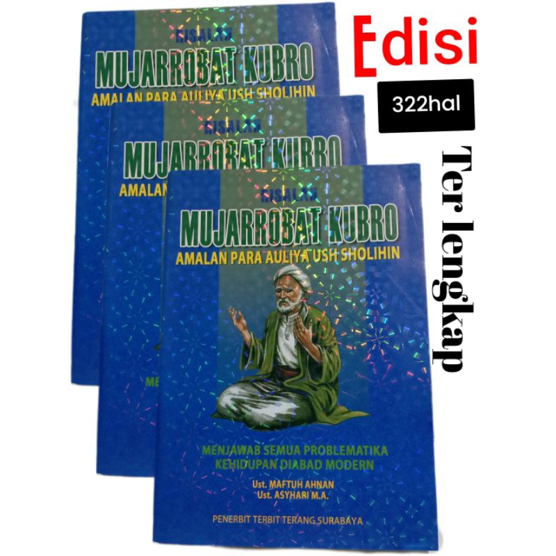 buku/kitab risalah mujarobat kubro AMALAN PARA AULIYA USH SHOLIHIN lengkap
