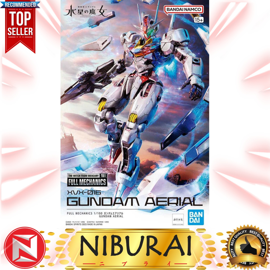 1/100 Full Mechanics FM Gundam Aerial Mobile Suit Gundam The Witch from Mercury