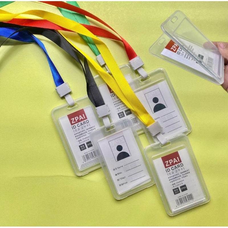 

ID CARD TRANSPARANT + TALI