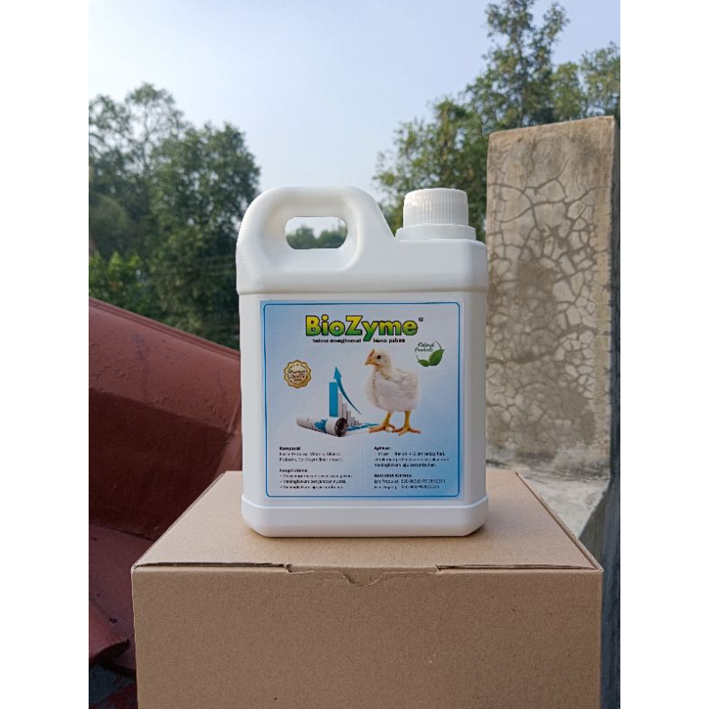 Penggemuk Ayam Broiler ( BIOZYME ) Formula Terbaik Vitamin Enzim Herbal dan Pemacu Pertumbuhan Pengg