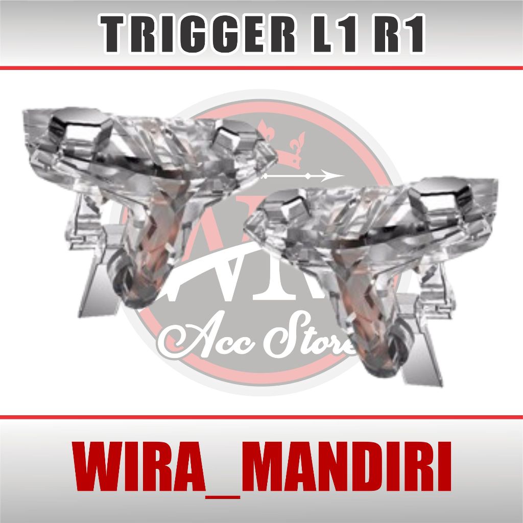 Trigger X1 - Joystick L1 R1 Mobile Gaming Shooter PUBG CODM FF