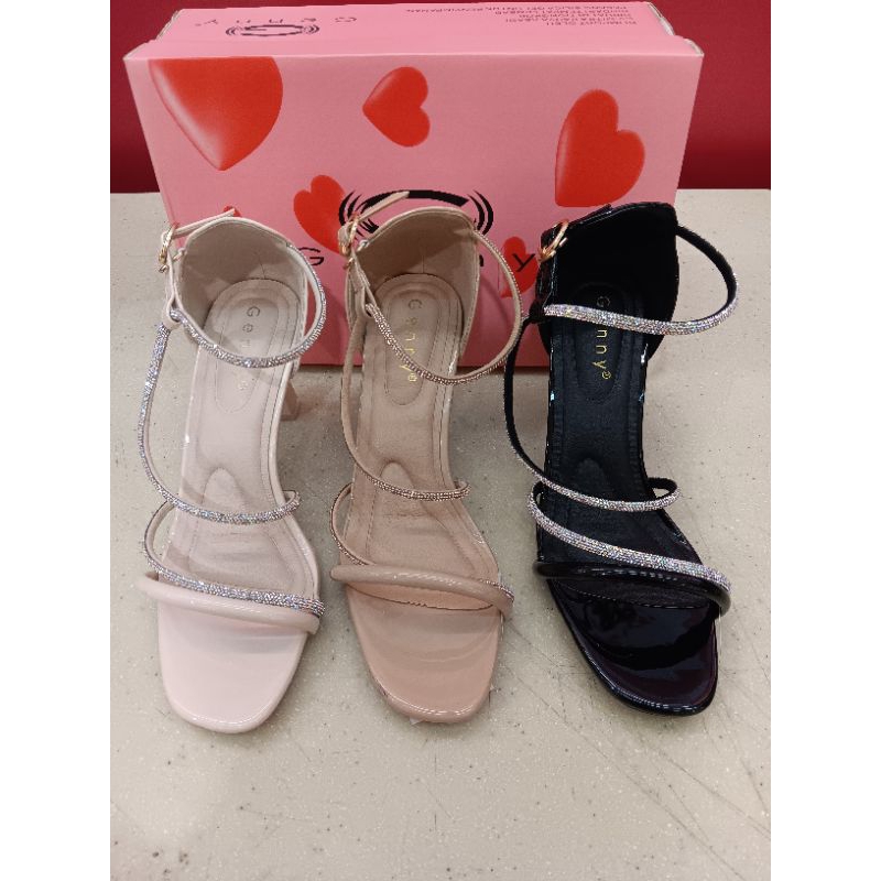 sandal wanita high heels Genny