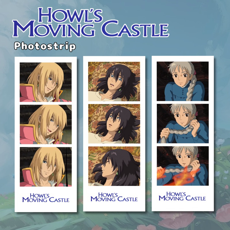Photostrip Anime Howl Moving Castle Shopie howl