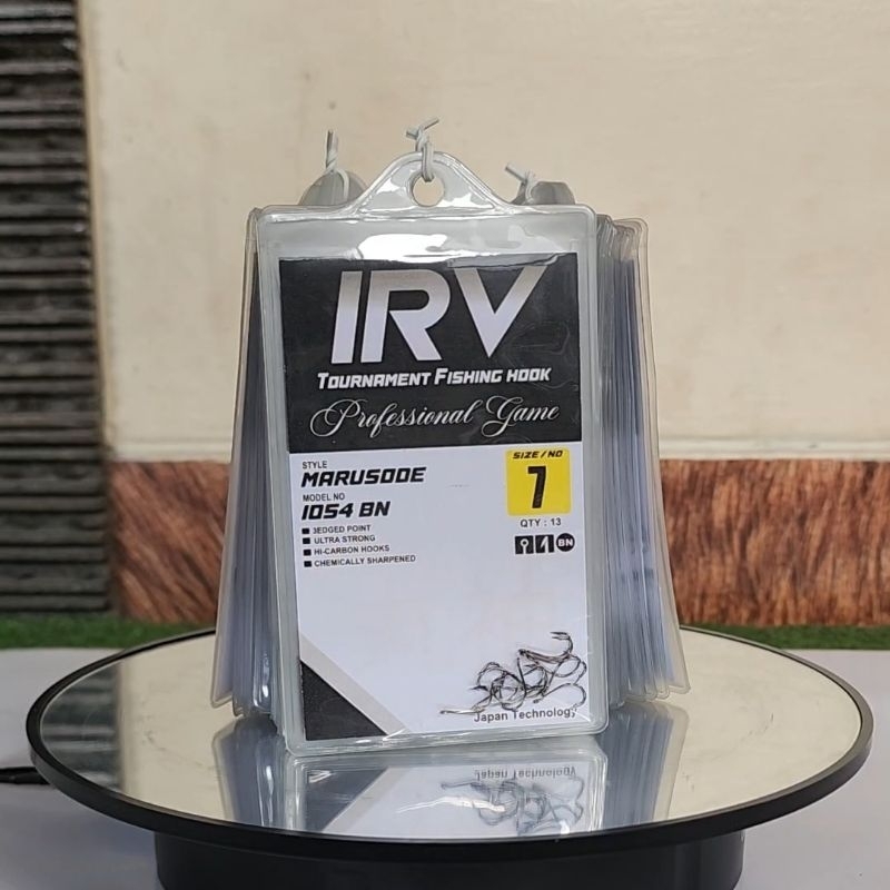 Mata Kail IRV Tournament Hook Ukuran 5, 6, 7, 8, 9 & 10. Irvan Ikan Channel
