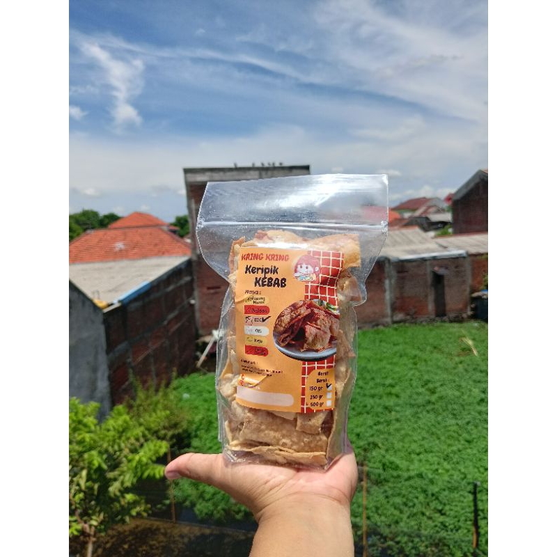 

Keripik Kebab Rasa BBQ 150gram