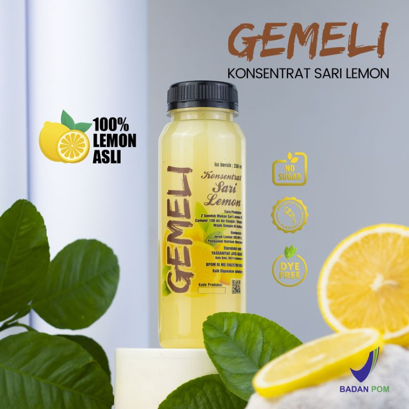 

Air Sari Buah Minuman Sari Lemon Minum Gemeli