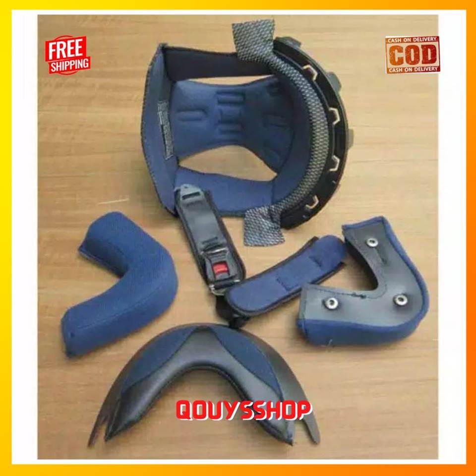 Grade Ori Dengan Tali Gasper Busa Helm INK