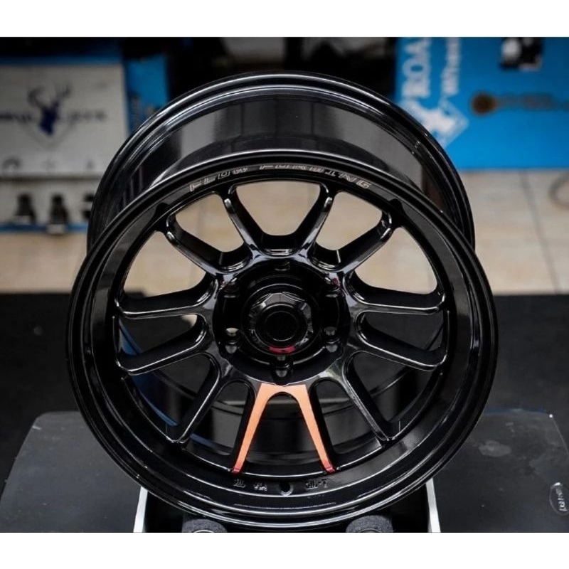 velg mobil racing Buzz r18 baut 6 velg ring 18 mobil hilux triton fortuner pajero mux strada panther