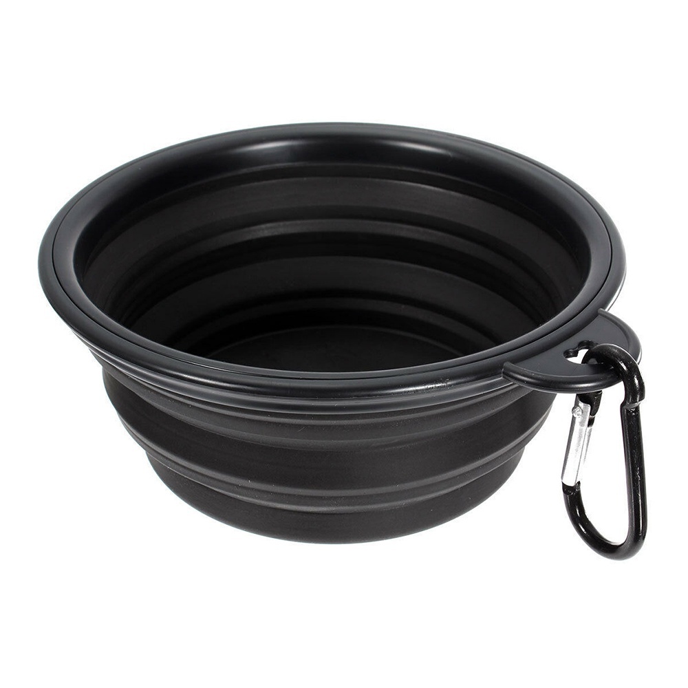 Mangkok Lipat Camping Hiking Mangkok Makanan Lipat Bowl Foldable - Silikon