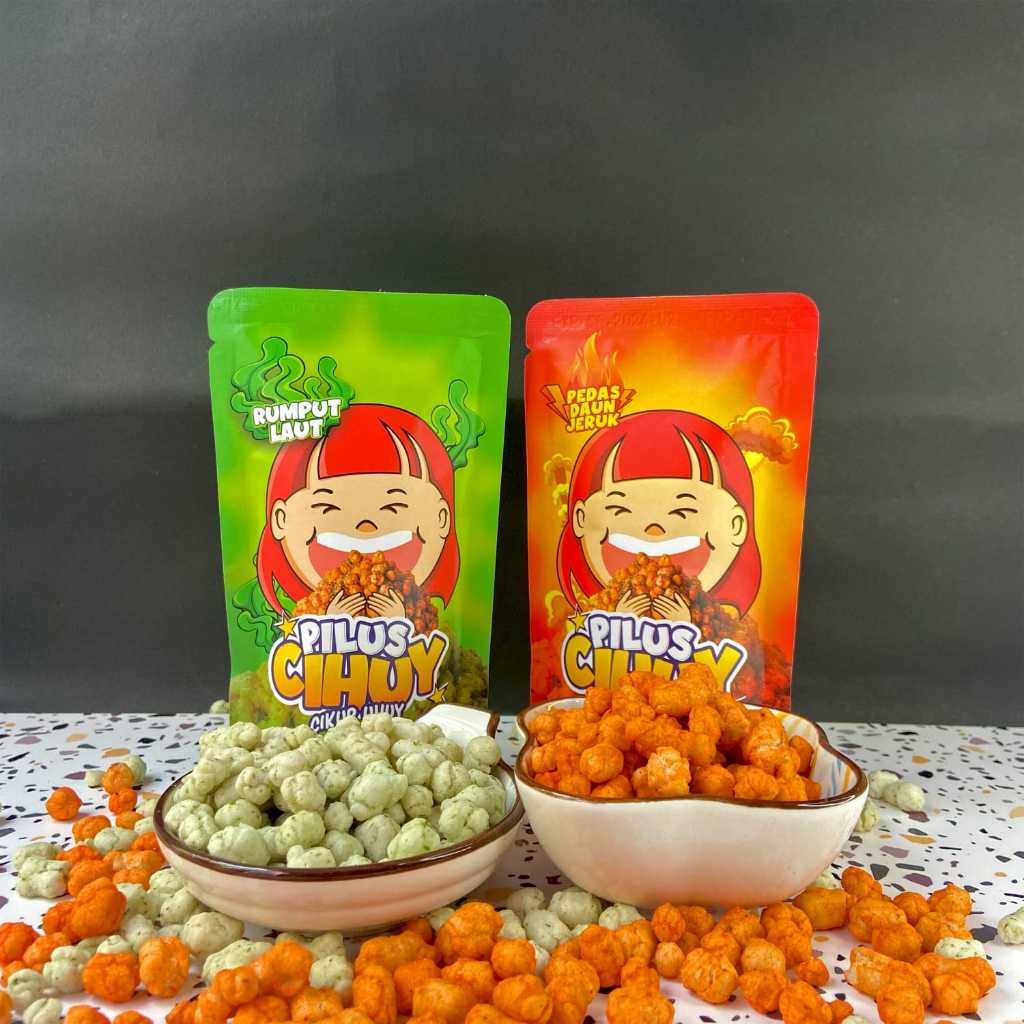 

cemilan pilus cikur uhuy 50gr/snack viral