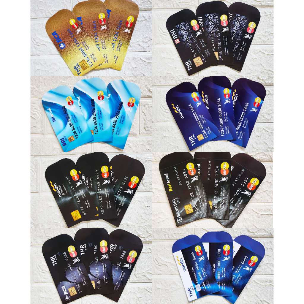 

AMPLOP / ANGPAU LEBARAN MOTIF ATM UKURAN MEDIUM ISI 10 LEMBAR BAHAN GLOSSY